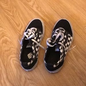 Checkered vans